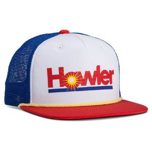 Casquette de camionneur en maille tricolore de haute qualité, imprimée, rétro, vintage, classique, sur mesure, en gros, avec cordon, fabricant - Product Image 1