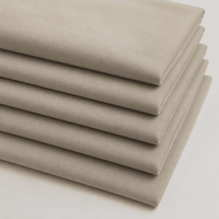 Tissu brossé teint pour literie 100 % polyester doux et chaud, rideaux, housses de coussin, textile de maison, fournisseur en gros, en rouleau