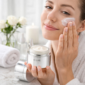 วิตามินซีธรรมชาติ สควาเลน เซลล์สเต็ม ฟื้นฟูผิวขาวกระจ่างใส สำหรับผิวแก่ ครีมบำรุงผิวชุ่มชื้น - Product Image 6