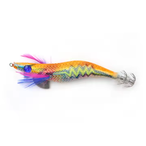 Cebo de plástico suave tambaleante de tiro de gota luminoso para pescar Jigs de calamar personalizado Jigging calamar señuelo suave Plantilla de calamar - Product Image 4