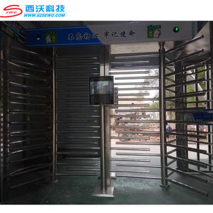 Sewo bán tự động nửa chiều cao đầy đủ cửa quay rào cản cho hệ thống an ninh lối vào ga đường sắt tốc độ cao - Product Image 5