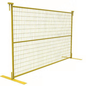 Горячая распродажа, стандартный съемный временный забор в канадском стиле, переносной забор, строительный забор - Product Image 1