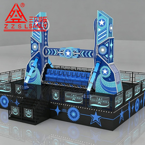 Nouvelles attractions de parc d'attractions à thème de manèges de carnaval, sensations fortes extrêmes, manèges Top Spin à vendre - Product Image 3