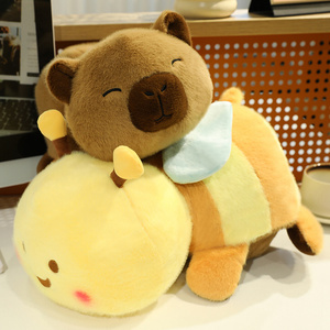 Boneka Kapibara Kreatif Bolak-Balik, Mainan Hewan Lucu, Boneka Kapibara Berubah Menjadi Boneka Lebah, Hadiah Ulang Tahun untuk Anak-Anak - Product Image 5