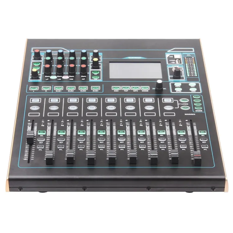 Mixer audio professionale mixer di registrazione del suono mixer audio musicale