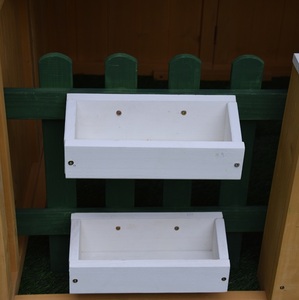 Casa de Juegos de Madera Premium para Niños, Tienda de Juego para Exteriores con Estación de Servicio, Buzón y Chimenea Decorativa - Product Image 3