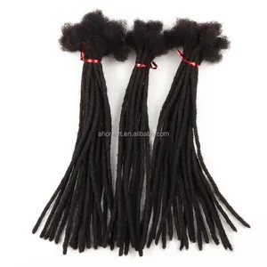 | Orient Dreads | X Kleine 0,4 cm Afro Kinky Echthaar Weiche gebleichte Dreadlocks Extensions