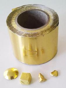<strong>Gold</strong> Aluminum <strong>Chocolate</strong> Foil <strong>Wrapping</strong> Roll, Aluminum Foil for <strong>Chocolate</strong> <strong>Wrapping</strong> - Product Image 4