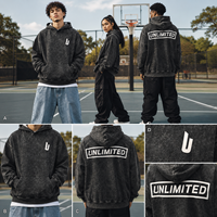 Sweat à capuche délavé personnalisé avec logo pour hommes et femmes, coupe oversize, en molleton de coton épais, style streetwear, OEM, faible MOQ, marque privée illimitée
