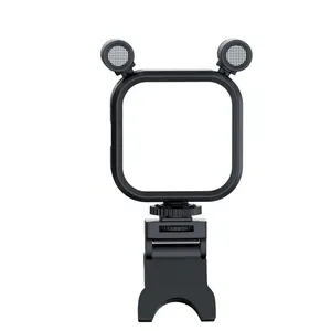 Nouveau produit d'automne publié Microphone lumière micro-lumière Selfie Portable Mini lumière rvb bicolore