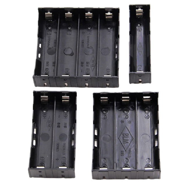 Hot selling Plastic Battery Case Holder Storage Box For 18650 Rechargeable Battery 3.7V Case