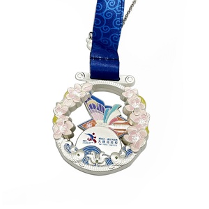 ميداليات معدنية مخصصة للجوائز من سبائك الزنك البرونزية لكرة القدم - Product Image 1