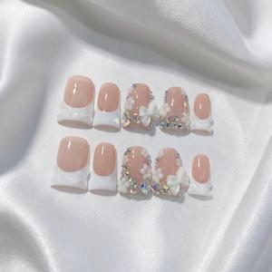 <span class=keywords><strong>Uñas</strong></span> Postizas <span class=keywords><strong>de</strong></span> Moda, Diseño <span class=keywords><strong>de</strong></span> Lujo en Forma <span class=keywords><strong>de</strong></span> <span class=keywords><strong>Pico</strong></span> <span class=keywords><strong>de</strong></span> Pato, para Fiesta <span class=keywords><strong>de</strong></span> Graduación, Venta al por Mayor, <span class=keywords><strong>Uñas</strong></span> Postizas Hechas a Mano, Personalizadas, en Oferta - Product Image 1