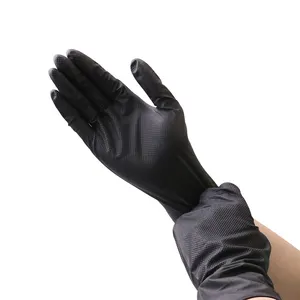 Xingyu Mechanic Nitrile Gloves 8Mil Thicken Touch Screen Working Nitirle Gloves Powder Free Gloves Machine Nitrile Automatic