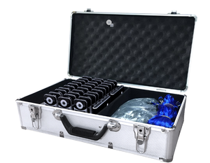 Hệ thống hướng dẫn du lịch không dây cầm tay 2 máy phát 30 Máy thu cho nhà máy Bảo tàng Đào tạo nhà thờ Dịch Thuật Trường Học - Product Image 6