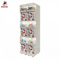 Machine à œufs Gacha compacte de style japonais personnalisée, options 1, 2 ou 3 niveaux, idéale pour le commerce mondial de Gashapon, garantie 1 an