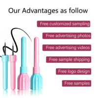 Eyeliner liquide à pointe ultra fine personnalisé, imperméable, anti-bavures, 2 types de têtes de pinceau, poils doux et durs, cosmétiques pour les yeux