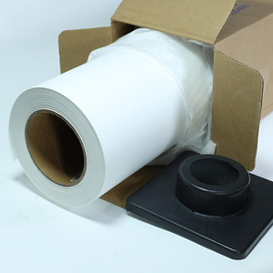 Rotolo di <span class=keywords><strong>Tela</strong></span> in Poliestere Bianco Puro, Impermeabile e Resistente all'Usura, 160gsm, <span class=keywords><strong>per</strong></span> Stampa Digitale e Decorazione d'Interni - Product Image 5