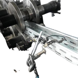 Heißer Verkauf Kabelrinnen-Rollform maschine mit Press maschine Stanz löcher Kabelrinnen-Maschine China Herstellung - Product Image 2