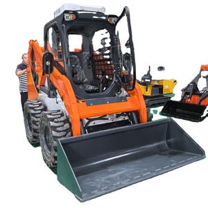 High Quality <b>Top</b> Brand Skid Steer Loader S18 for Different Construction Works With Parts for Sale - Product Image 1