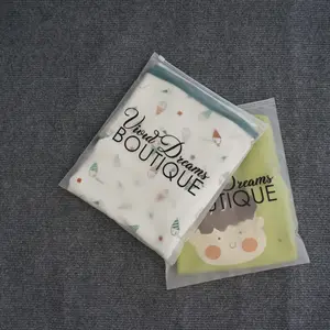 Packaging Ziplock /Plstic Bags Frosted Zip Lock Bags For Clothing Zipper Pouch Custom Plastic Bag With Zip Lock Package