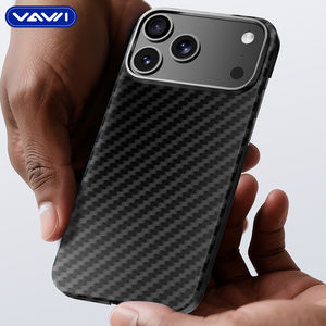 VAWI, venta al por mayor, funda de fibra de aramida para iPhone 17 Pro <span class=keywords><strong>Max</strong></span> para Samsung, Mi, Huawei, VIVO, funda magnética para teléfono comercial - Product Image 6