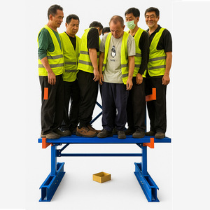 Estanterías Cantilever Industriales de Alta Resistencia con Recubrimiento en Polvo Resistente a la Corrosión para Almacenamiento de Tubos Largos, Madera y Varillas Corrugadas en Almacenes - Product Image 2