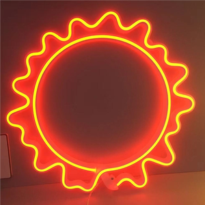 Letreros LED <span class=keywords><strong>de</strong></span> Neón Flexibles Dorados con Diseño <span class=keywords><strong>de</strong></span> Flores, Impermeables IP65, para Decoración <span class=keywords><strong>de</strong></span> Ambiente en Hogares, Jardines, Tiendas y Centros Comerciales - Product Image 1