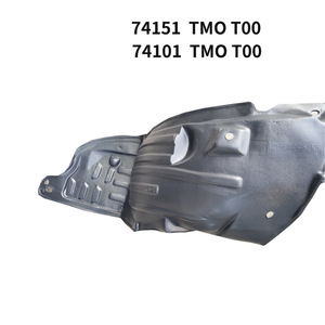 Guardabarros interior para Honda City 2009-2011, pieza de repuesto de plástico frontal, color negro - Product Image 4