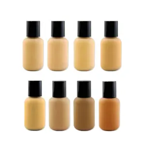 Volledige Dekking Vloeibare Foundation Private Label 16 Kleur Waterdicht Natuurlijke Make-Up Foundation Markeerstift