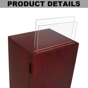 Grosir kincir & guci hewan peliharaan bambu persegi panjang untuk guci hewan peliharaan kayu untuk perlengkapan pemakaman anjing guci kremasi kualitas Premium - Product Image 4