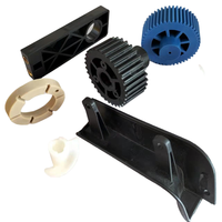 Custom PA66 Nylon Injection Molding Bracket Glass Filled Nylon Accessories