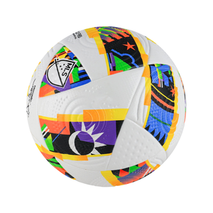 Ballons de football taille 5 en cuir PU de haute qualité pour clubs, vente en gros d'usine, en vrac, enroulés en nylon, haute performance - Product Image 1