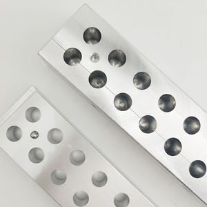 ネイチャーリップバームリップスティック充填トレイ形状リップスティックモールド3.5Gハンドメイド24空洞アルミニウム2024 # ミラー研磨雲山 - Product Image 5