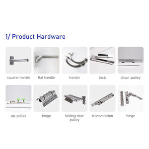 Eehe铝折叠耐用铝Csa认证铝折叠门耐用设计 - Product Image 6