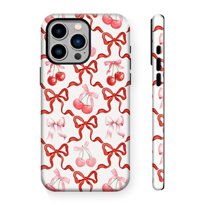 Nouvelle Arrivée Coque de Téléphone Populaire Nœud Papillon Cerise Anti-chute Anti-traces de Doigts Housse Souple <span class=keywords><strong>pour</strong></span> <span class=keywords><strong>iPhone</strong></span> <span class=keywords><strong>11</strong></span> à 17 Pro Max - Product Image 4