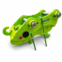Attache rapide pour excavatrice, attache hydraulique à dégagement rapide avec taille de montage personnalisée