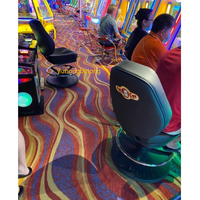 Sièges de casino ajustables modernes Chaises de machine à sous en cuir synthétique noir pour la maison Bar Hôtel Salle à manger et salon Nouveau