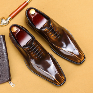Zapatos Oxford Formales de Negocios para Hombre, de Cuero Genuino de Alta Calidad, con Función de Aumento de Altura - Product Image 3