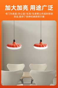 Long-<b>Working</b> Dimmable Rechargeable <b>LED</b> <b>Light</b> Portable Emergency Camping Pumpkin Shaped Hook-Up Style Cold White - Product Image 5