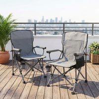 Nouvelle chaise de camping pliable au design moderne avec sac isotherme pour l'extérieur, robuste, avec sac de transport, mobilier d'extérieur pour adultes