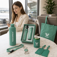 Ensemble cadeau d'affaires personnalisé, produits promotionnels d'entreprise avec logo, souvenirs de luxe personnalisés pour cadres, cadeaux promotionnels