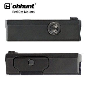 Ohhunt cấu hình thấp quang gắn tấm cứng Áo Anodized <span class=keywords><strong>Red</strong></span> Dot gắn kết Tương thích cho rmsc dấu chân - Product Image 3