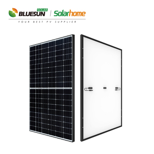 Panneau solaire PERC demi-cellule 425W avec cadre noir 425Watt <span class=keywords><strong>425WP</strong></span> Module solaire 300W Prix du système - Product Image 2