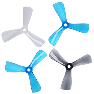 Hélices iFlight Nazgul Cine 3040 de 3 Aspas en PC Blanco, Azul y Gris para Drones Cinewhoop y Tinywhoop - Product Image 3