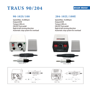 35000 Rpm attrezzatura dentale forte manipolo Micro motore ad alta velocità - Product Image 2