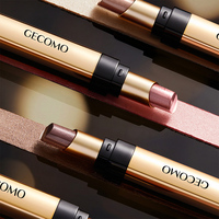 GECOMO Stick à paupières dégradé 3 tons, finition scintillante au toucher magique, longue durée et hautement pigmenté, maquillage des yeux, fard à paupières