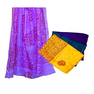 Pañuelos de Oración Largos Estampados Lisos - Viscosa Súper Fina Royal Tallas S/M/L - Product Image 1