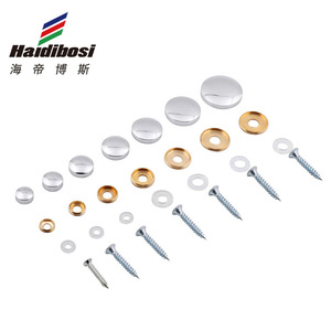 Haidibosi Mirror Nails Bronze Plated Decorative <b>Screws</b> For Glass And Mirror Decoration Modern Style Furniture Hardware - Product Image 1