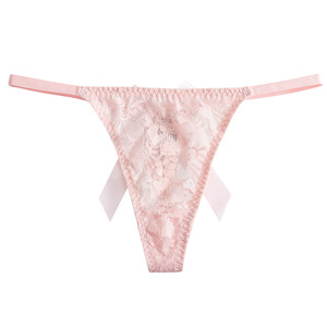 Tangas de Nuevo Diseño para Mujer, Tangas Sexys con Lazo y Tanga Sexy para Mujer, Bragas Sexys de Encaje Sólido para Damas - Product Image 5